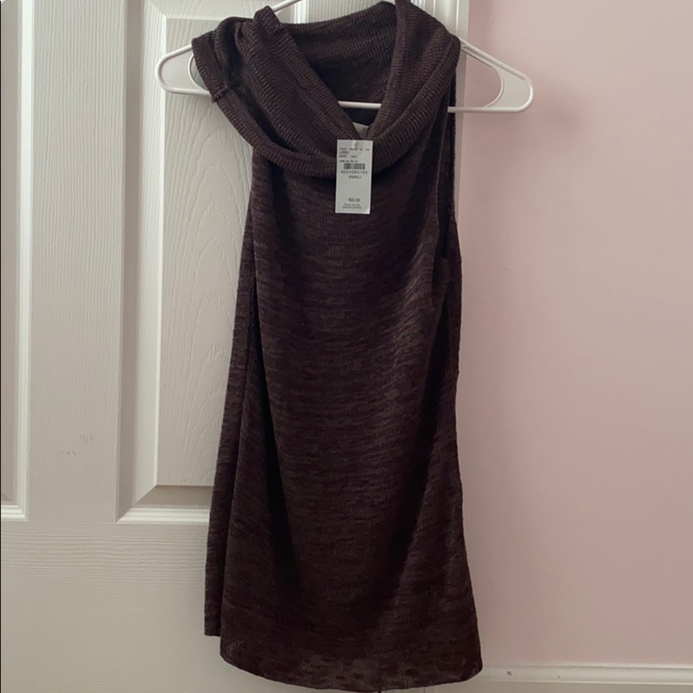 Buckle Tunic Neck Shirt